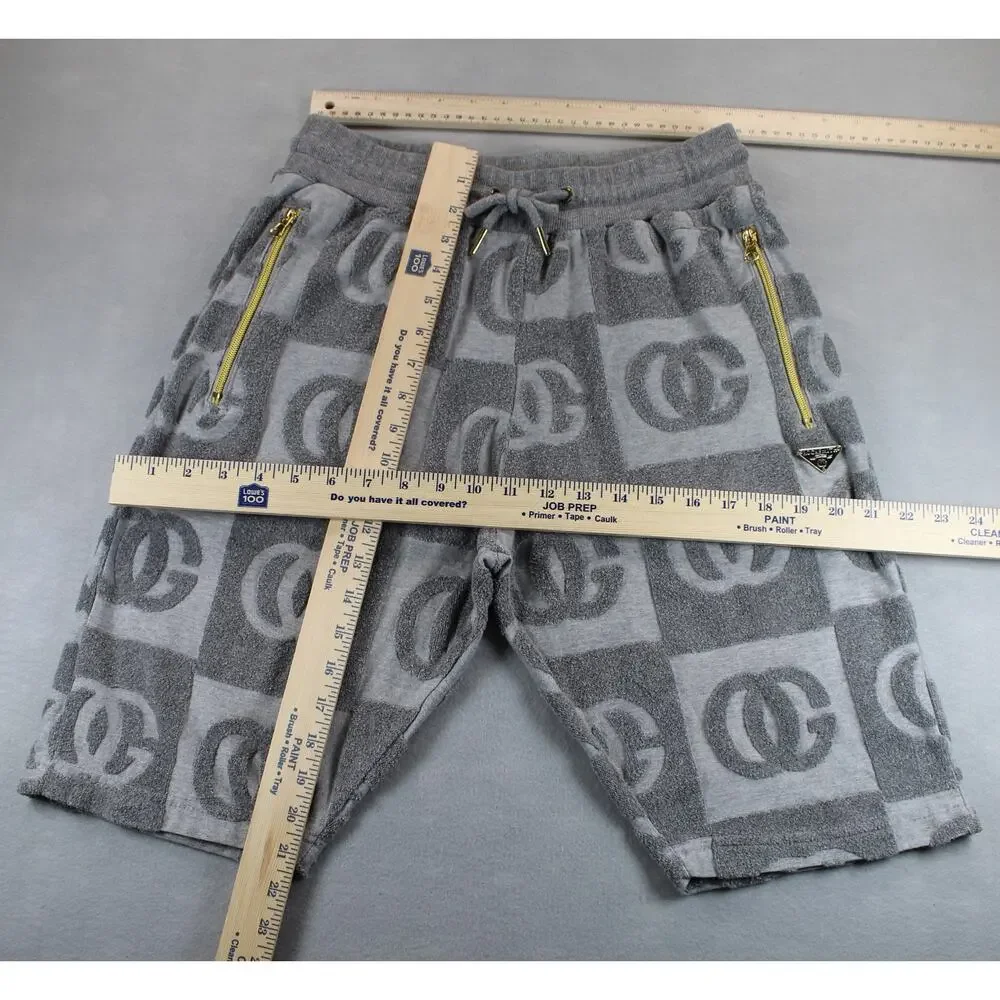 Rocksmith OG Patterned Drawstring Athletic Shorts Mens Medium